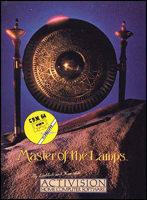 Master of the Lamps sur C64