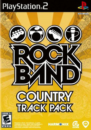 Rock Band : Country Track Pack sur PS2