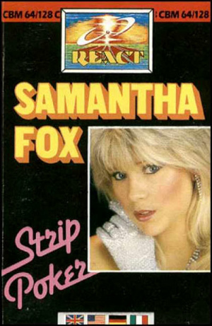 Samantha Fox Strip Poker sur C64