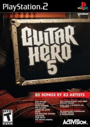 Guitar Hero 5 sur PS2