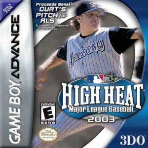 High Heat Major League Baseball 2003 sur GBA