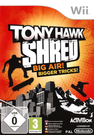 Tony Hawk Shred sur Wii