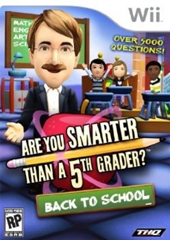 Are You Smarter Than a 5th Grader ? Back to School sur Wii