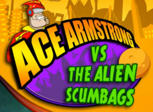 Ace Armstrong vs the Alien Scumbags! sur PSP