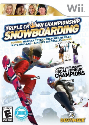 Triple Crown Championship Snowboarding sur Wii