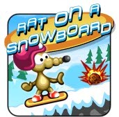 Rat on a Snowboard sur iOS