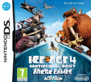 L'Age de Glace 4 : La Dérive des Continents - Jeux de l'Arctique ! sur DS