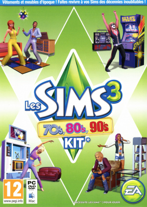 Les Sims 3 : 70's, 80's, 90's Kit sur PC