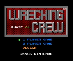 Wrecking Crew sur WiiU