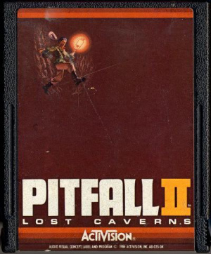 Pitfall II: Lost Caverns sur VCS