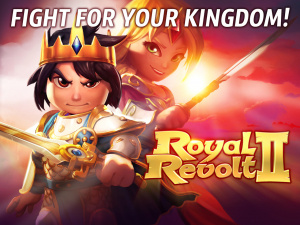 Royal Revolt II : King vs. King sur Android
