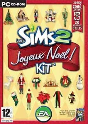 Les Sims 2 : Kit Joyeux Noël sur Mac