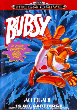 Bubsy in : Claws Encounters of the Furred Kind sur MD