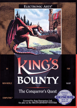 King's Bounty : The Conqueror's Quest sur MD