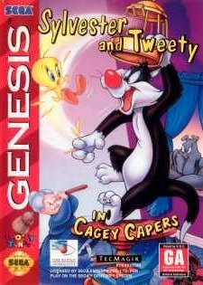 Sylvester And Tweety In Cagey Capers sur MD