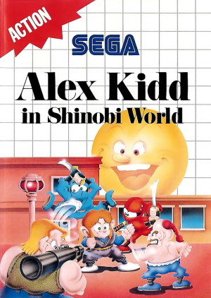 Alex Kidd in Shinobi World sur MS