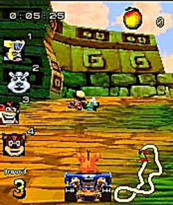 Crash Nitro Kart sur N-Gage : 1ers visuels