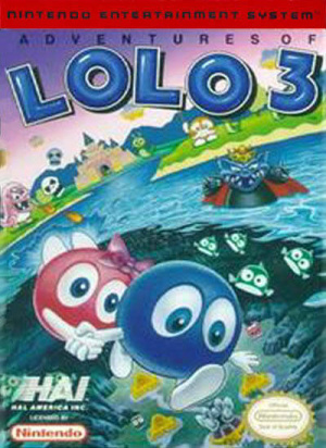 Adventures of Lolo 3 sur Nes