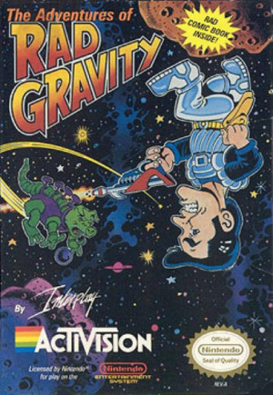 Adventures Of Rad Gravity sur Nes