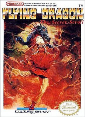 Flying Dragon : The Secret Scroll sur Nes