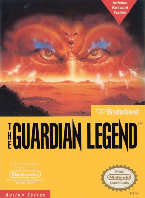 The Guardian Legend sur Nes