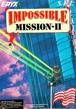 Impossible Mission II sur Nes