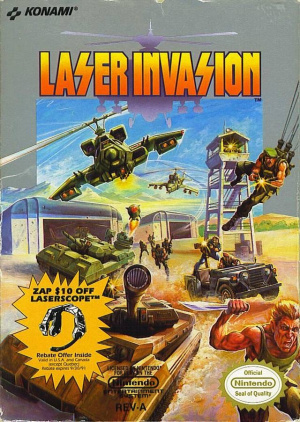 Laser Invasion sur Nes