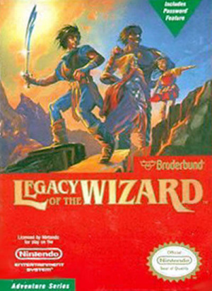 Legacy Of The Wizard sur Nes