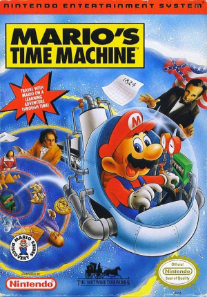 Mario's Time Machine sur Nes