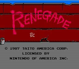 1986 - Renegade : C'est ma ville !