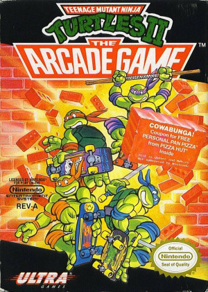 Teenage Mutant Ninja Turtles 2 : The Arcade Game sur Nes