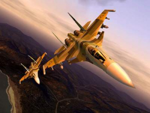 Images : Ace Combat Zero dans les airs