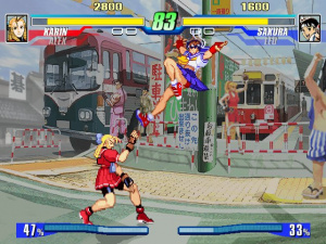 Capcom Fighting Jam frappe l'écran