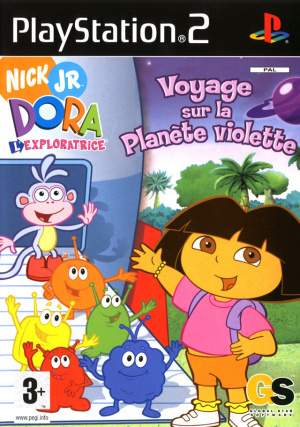 Dora l'Exploratrice : Voyage sur la Planète Violette sur PS2