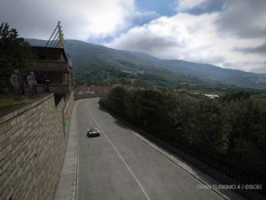 Gran Turismo 4 trace la route