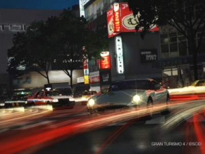Gran Turismo 4 trace la route