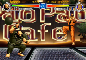 The King Of Fighters '94 Re-Bout frappe dans le tas