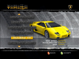 Lamborghini FX accélère