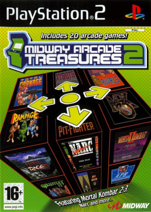 Midway Arcade Treasures 2 sur PS2