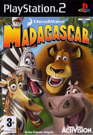 Madagascar sur PS2