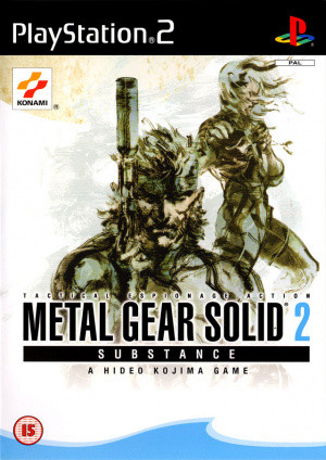 Metal Gear Solid 2 Substance sur PS2