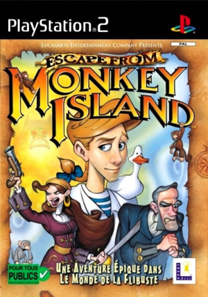 Escape from Monkey Island sur PS2