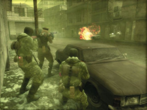Metal Gear Solid 3 Subsistence sur le front