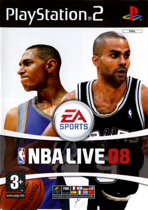 NBA Live 08 sur PS2