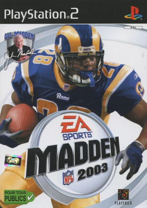 Madden NFL 2003 sur PS2