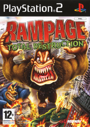 Rampage : Total Destruction sur PS2