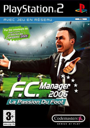 F.C. Manager 2006 sur PS2