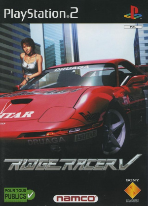 Ridge Racer V sur PS2