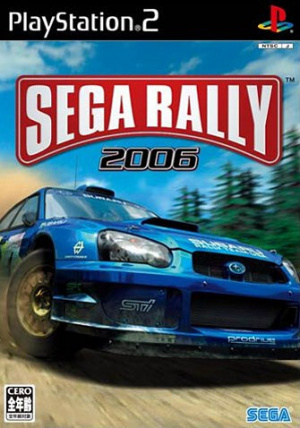 Sega Rally sur PS2