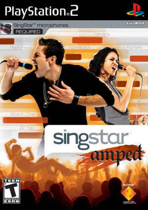 Singstar Amped sur PS2